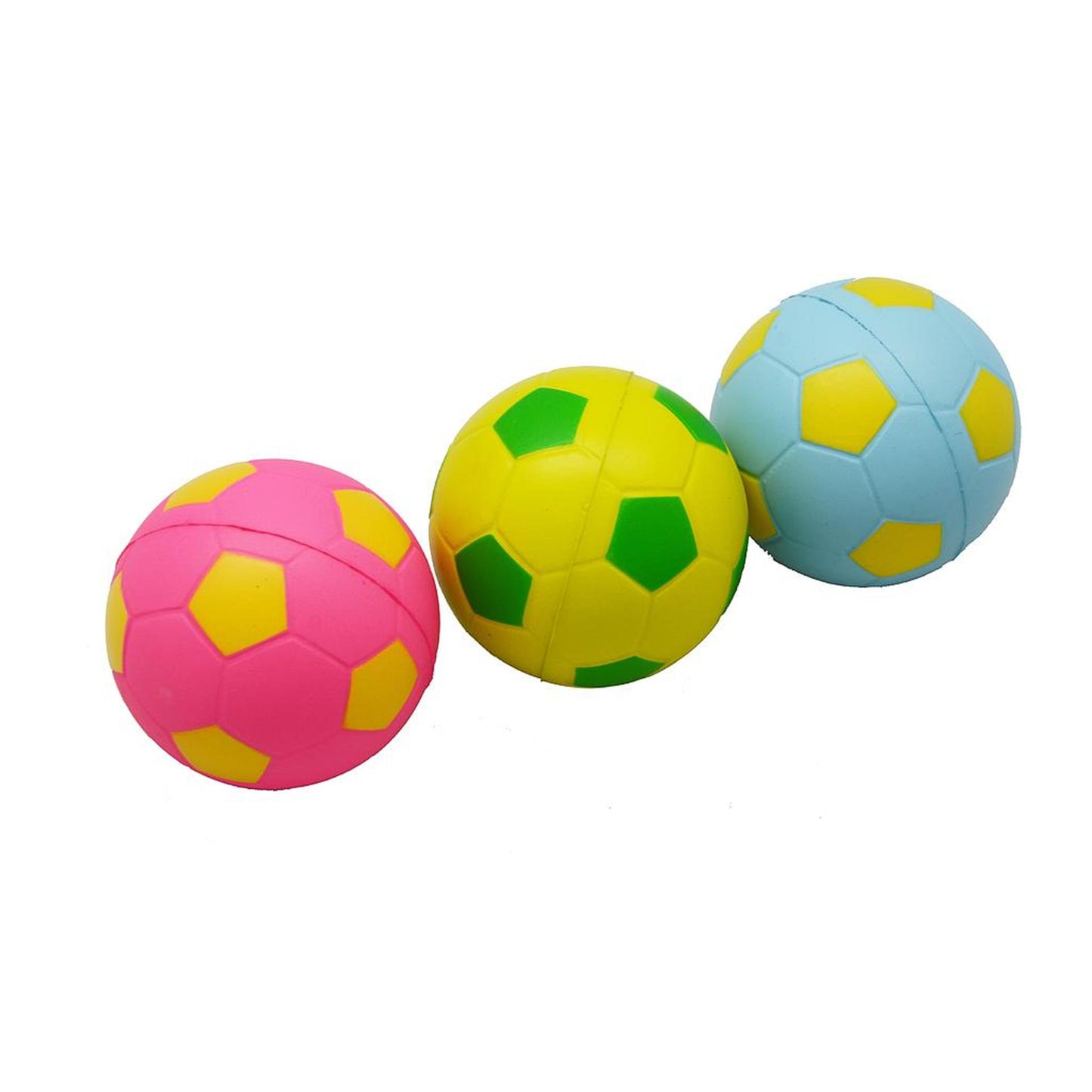 Palline Engelhart in morbida schiuma 3 in rete ø6,3 cm
