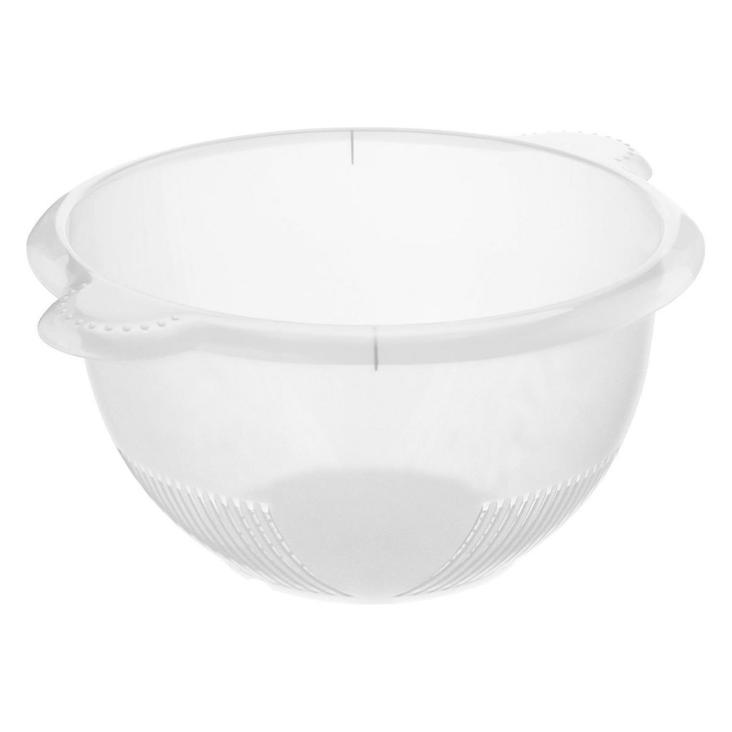 Scolapasta Rotho Rondo 32,5x26,5x13 cm trasparente