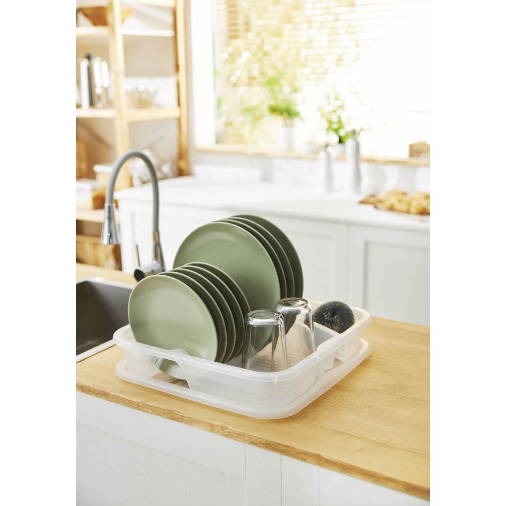 Rotho Rotho geometric drening rack trasparente