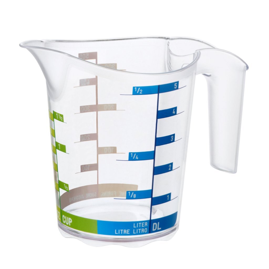 Rotho Domino Medir Cup 0.5L transparente