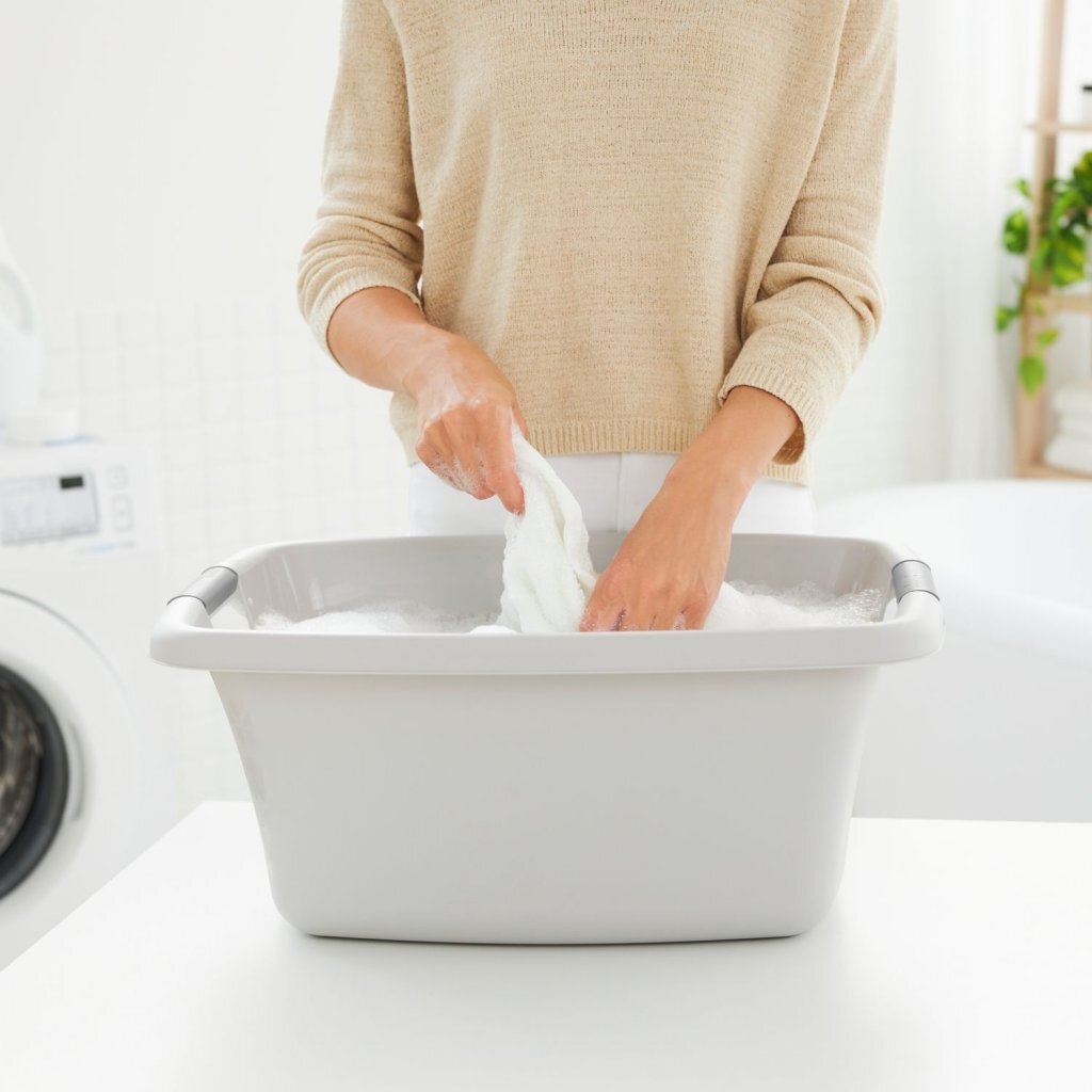 Rotho flowers wasmand 25l cool grey