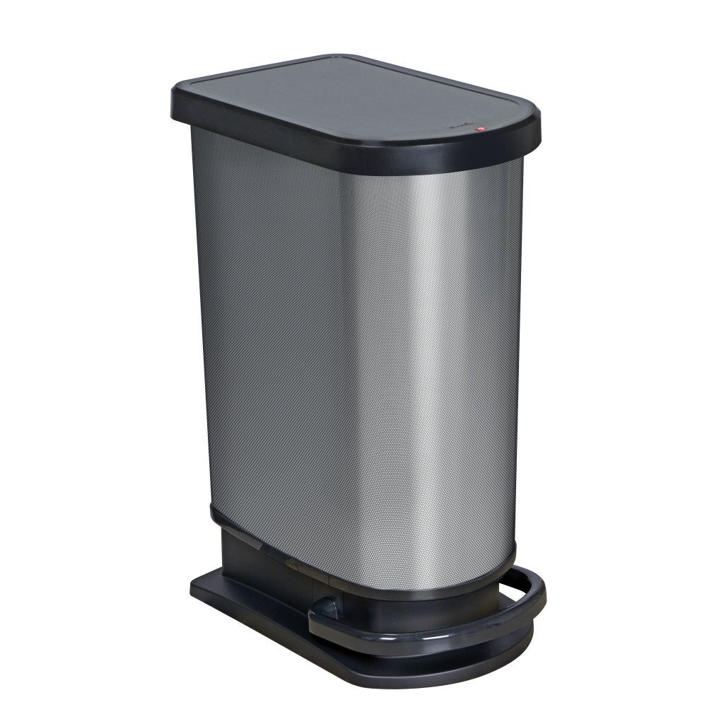 Rotho Rotho Paso Pedal Bin 50L Carbon Metallic