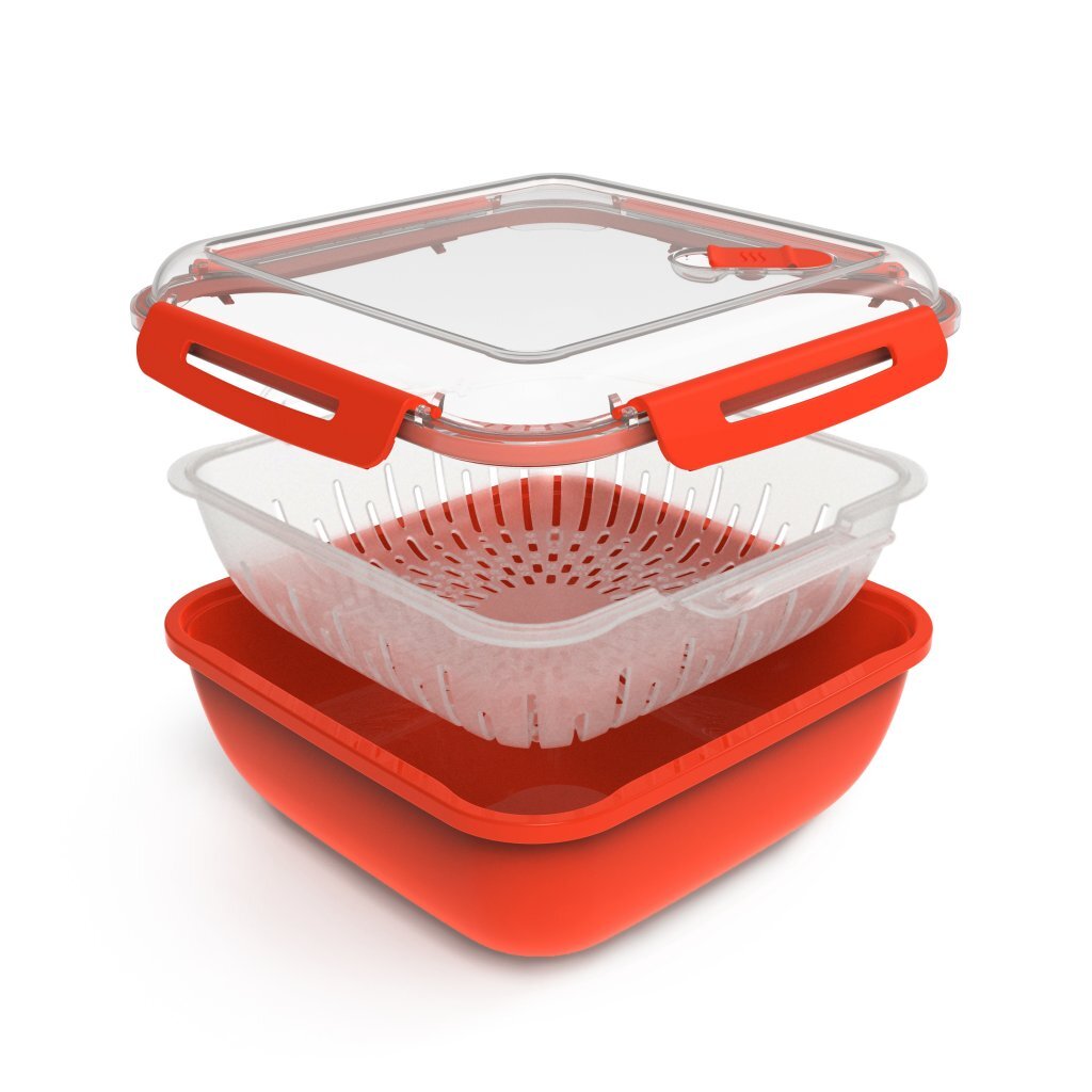 Rotho Rotho Steamer 1.7L rosso