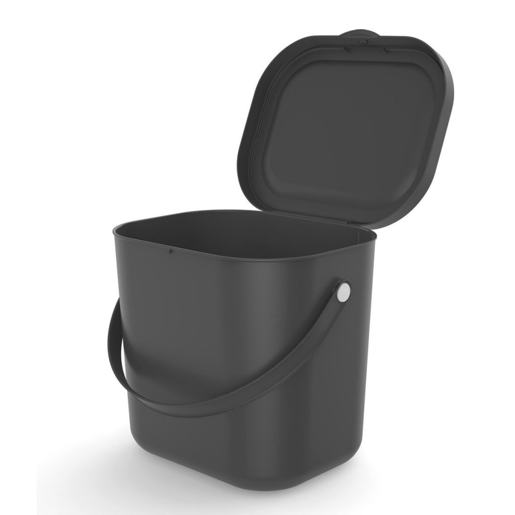 Rotho Bio Waste Bin 6 L Albula Anthracite