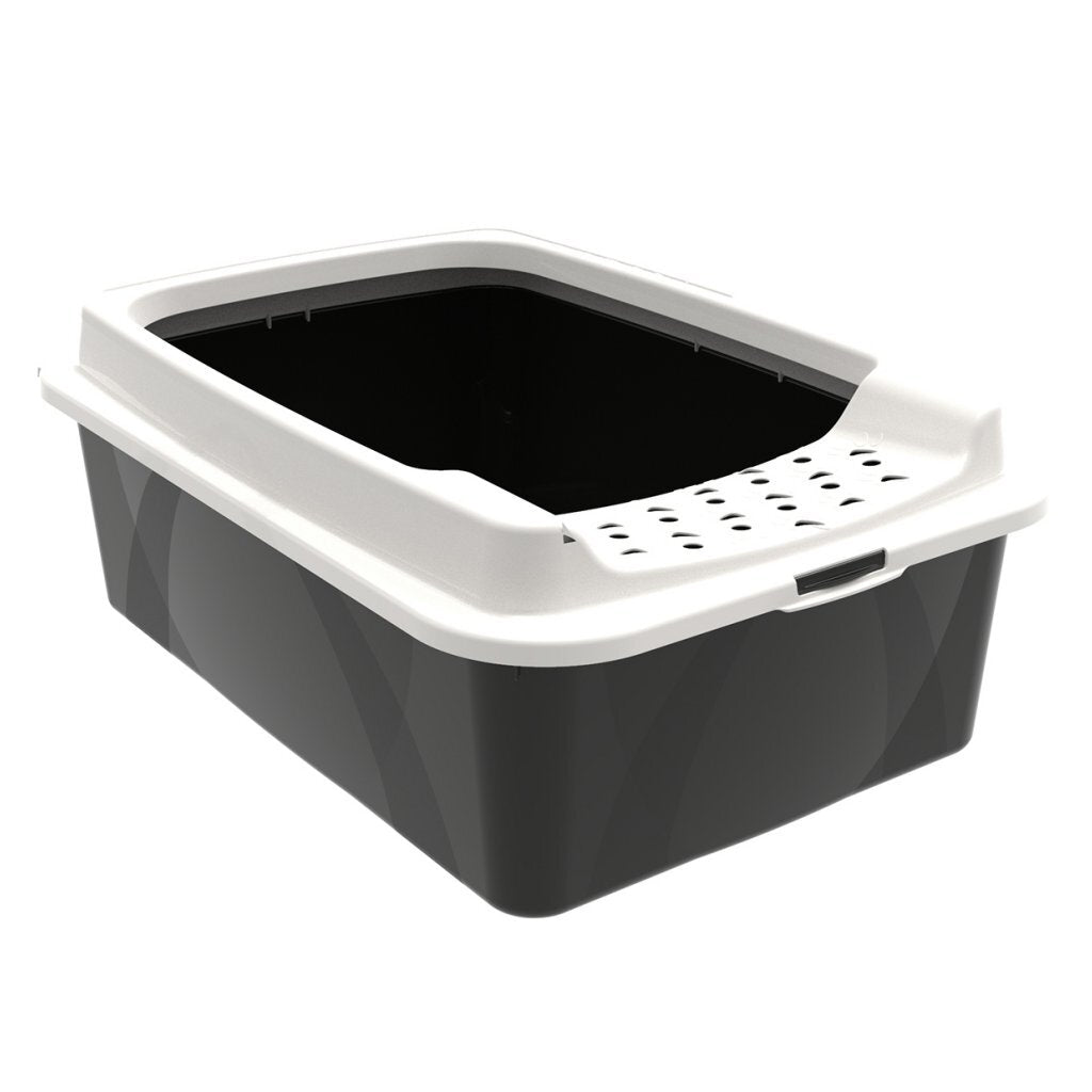 Rotho Rotho Bonnie Kattenbak con Bovanding M Black Sand