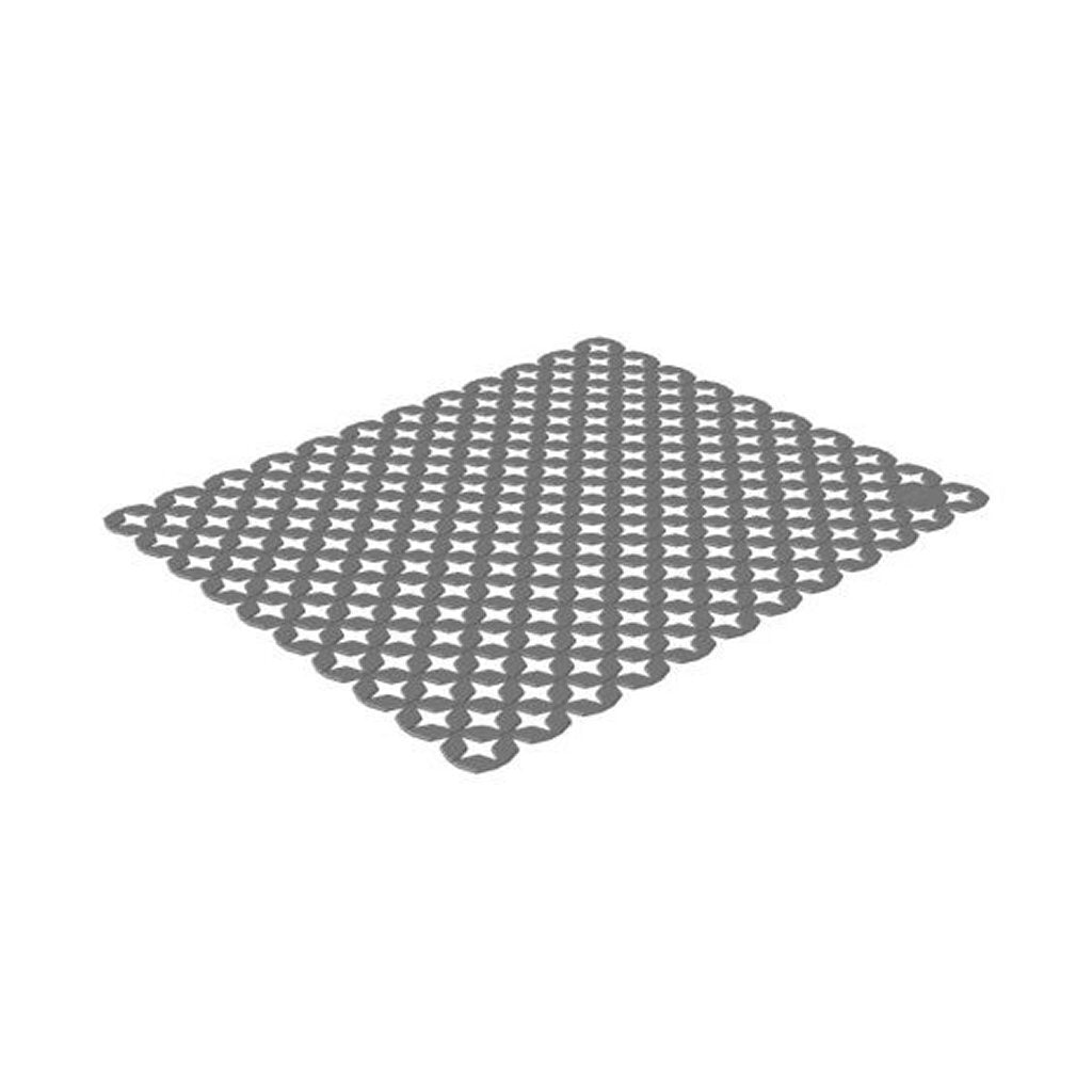Rotho Space Wonder Sink Mat 40x33.3x0.4 cm Cool Grey