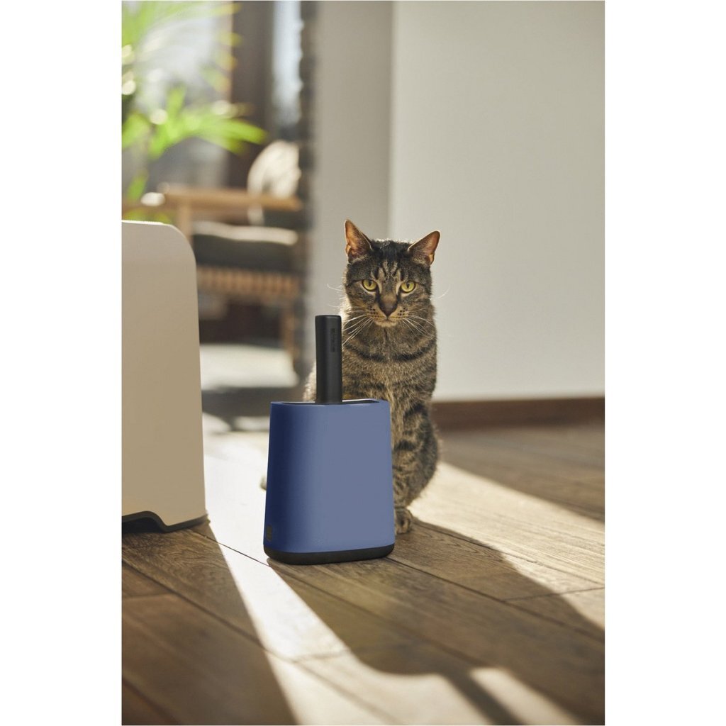 Rotho rotho biala kattenbakschep + borse e supporti orizzonte blu