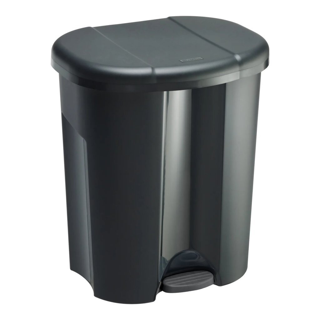 Cubo de basura Rotho pila 40l negro