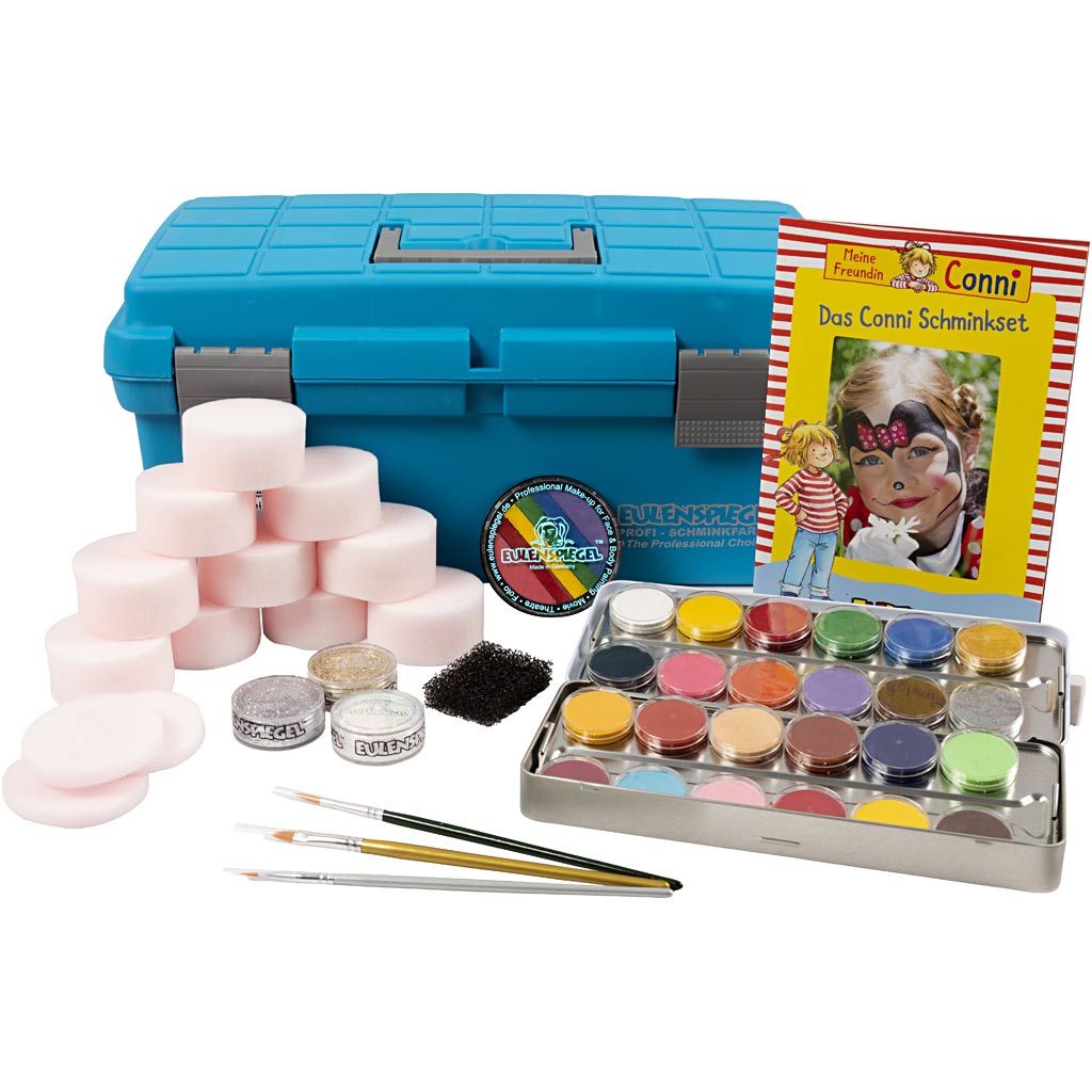 Eulenspiegel Schmink - set de inicio, varios colores, 1 set