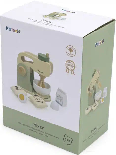 Oku Polar B Wooden Kitchen Mixer