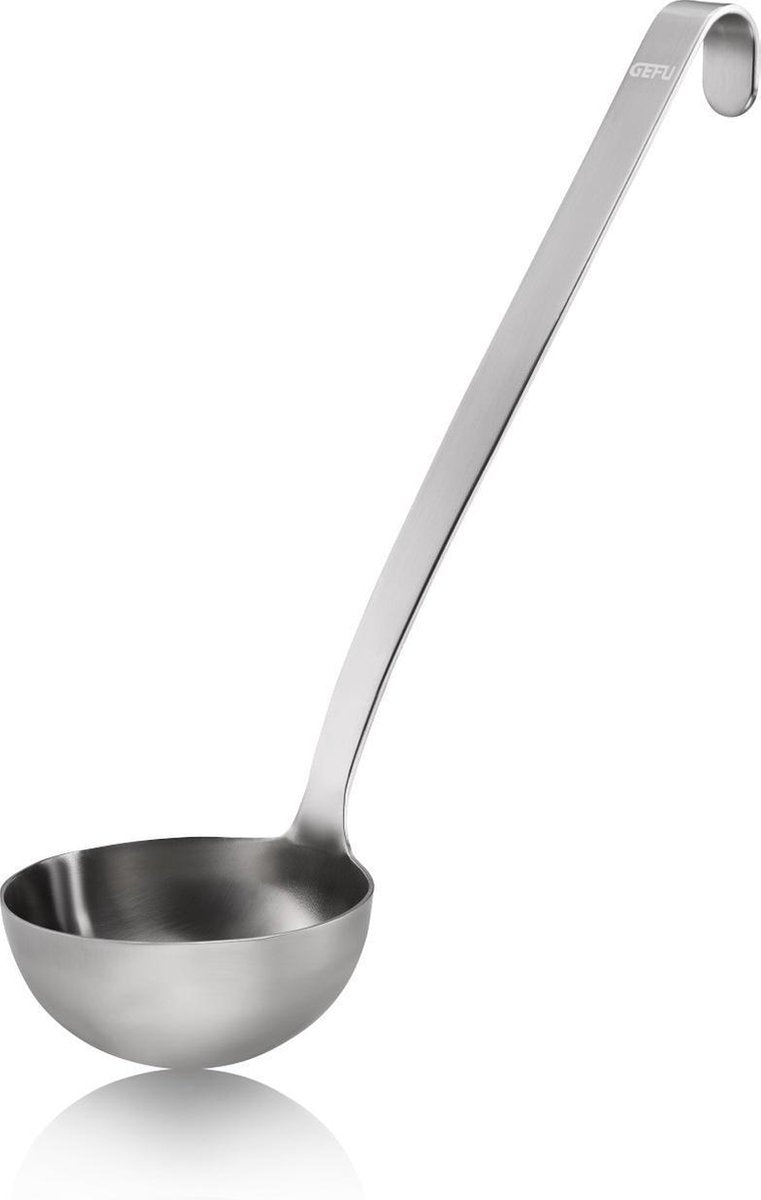 Cuchara sopera Gefu baseline 9 cm – acero inoxidable – para sopa, salsa y servir