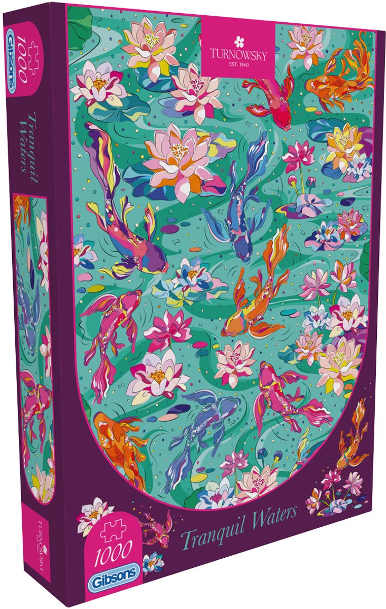Gibsons - acque tranquille (calde: acque tranquille) - casa di turnowsky - 1000 pezzi - 49×68 cm - puzzle per adulti