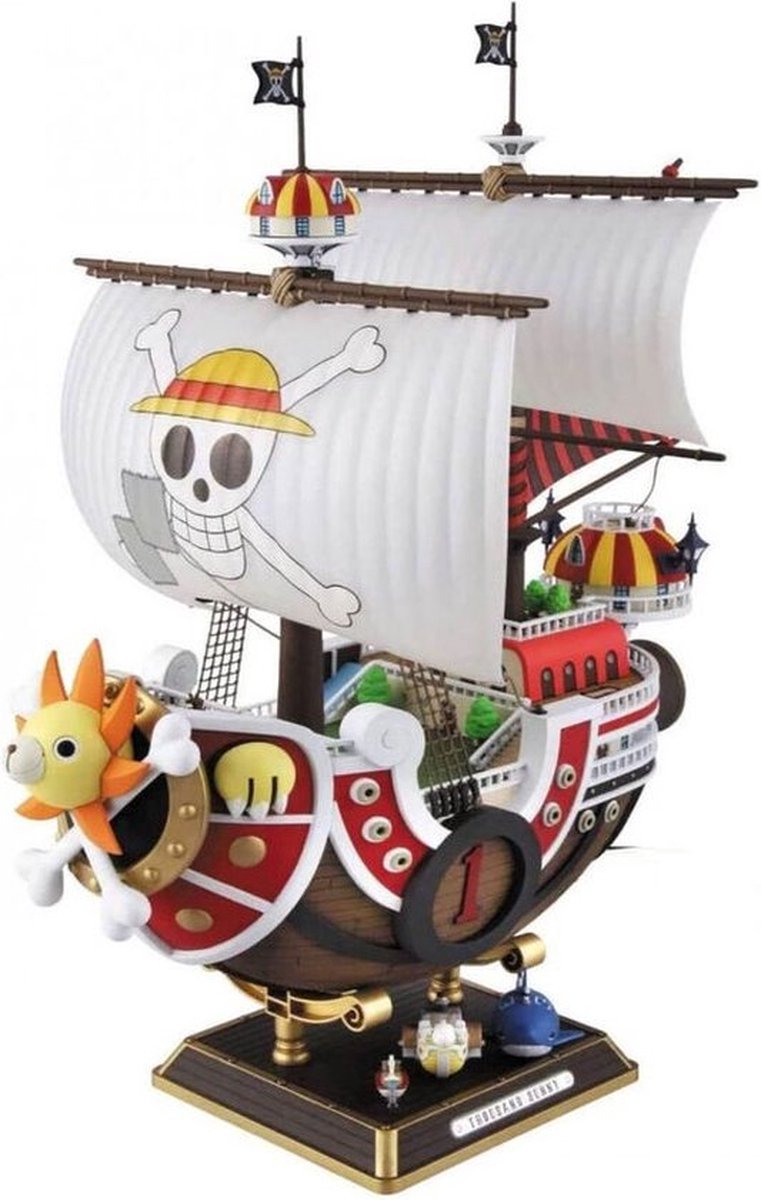 Bandai hobby una pieza mil tierra soleada de wano modelo kit de construcción