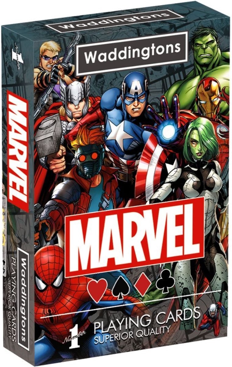 Mosse vincenti Marvel Universe - carte da gioco - Waddingtons n.1