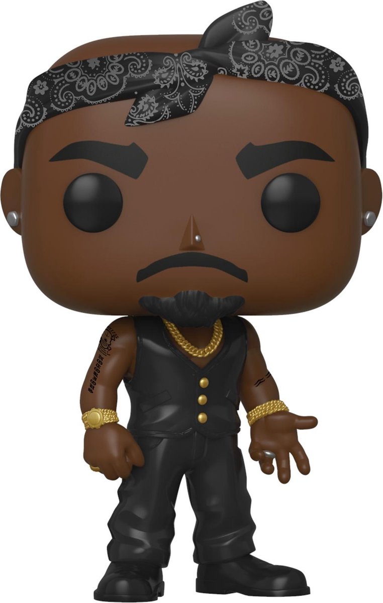 Funko pop rocks: tupac - pop #158