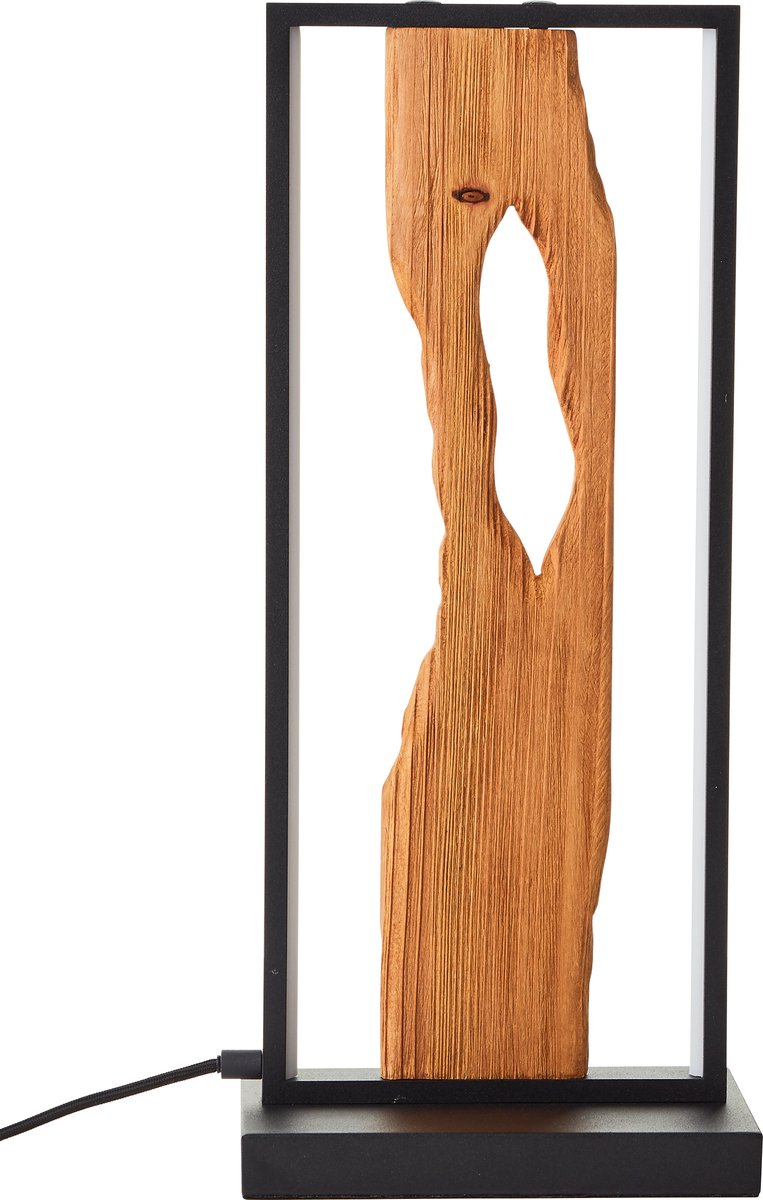 Brilliant chaumont - lampada da tavolo - LED 10w 3000k - legno nero