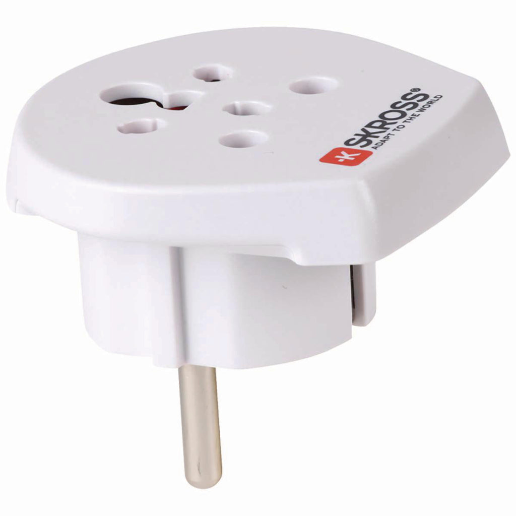 SKROSS SKROSS SKR1500217E Adaptador de viaje India Israel Dinamarca a Europa
