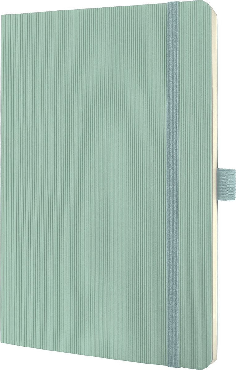 Quaderno Sigel - conceptum - a5 - verde menta - copertina morbida - 194 pagine - riga - carta 80 grammi - si-co337