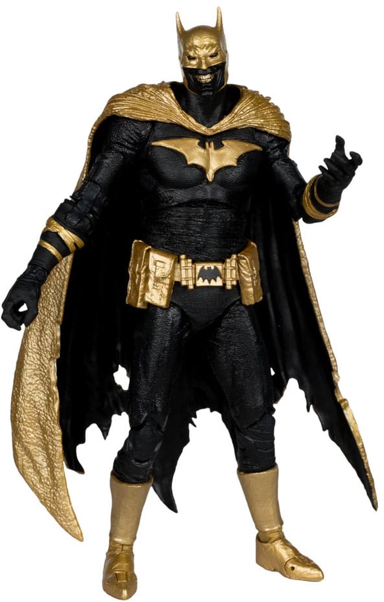 Mcfarlane Toys DC Multiverse Action Figure Batman of Earth-22 Infected (Dark Metal) Knightmare Edition (etichetta dorata) Action Figure da 18 cm