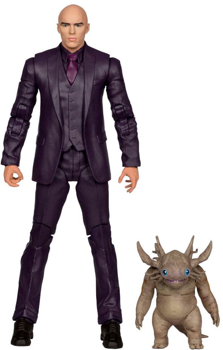Mcfarlane Toys Superman (2025) DC Multiverse Deluxe Action Figure Lex Luthor con Baby Kaiju (Deluxe Theatrical Edition) Action Figure da 18 cm