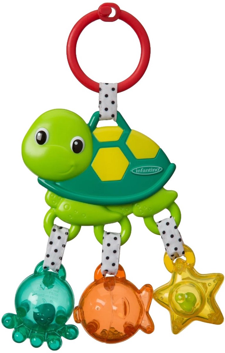 Infantino jingle sea charms tartaruga sonaglio