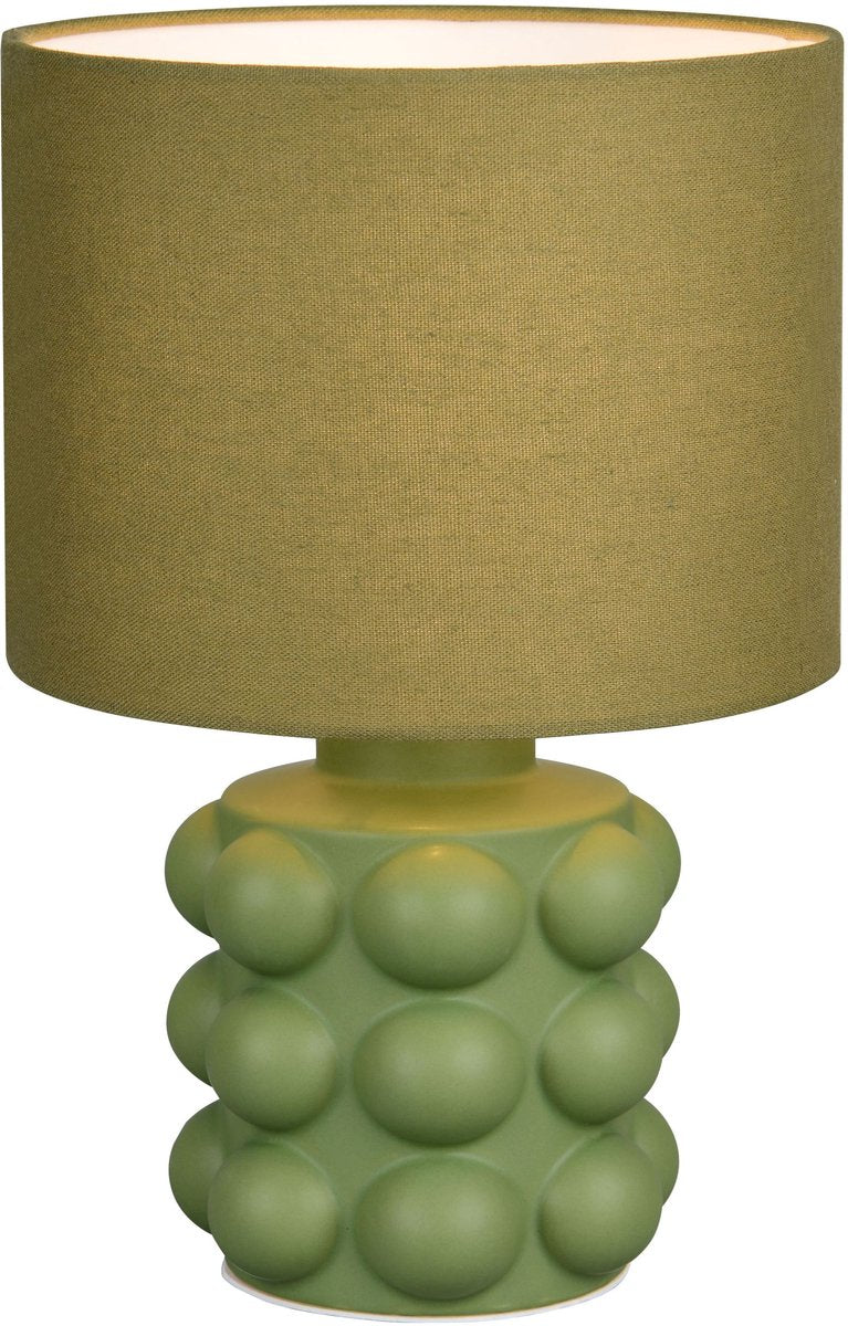 Rl vive tu luz realidad kate - lámpara de mesa - verde - excl. 1x e14 4 w - interruptor de cable