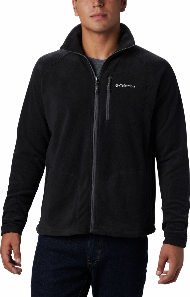 Columbia fast trek™ ii polar con cremallera completa - chaqueta polar con cremallera completa - hombres - talla m - negro