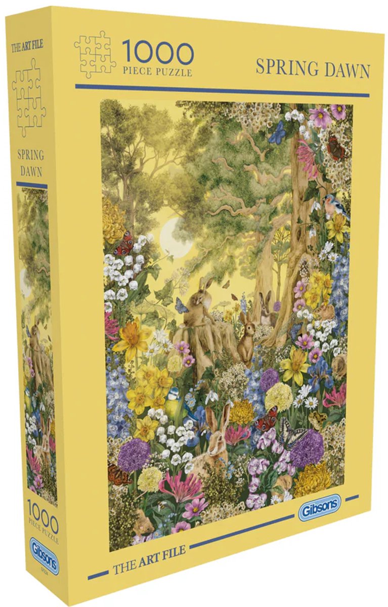 Gibsons - Spring Dawn (il file artistico Spring Dawn) - il file artistico - 1000 pezzi - 49×68 cm - puzzle per adulti