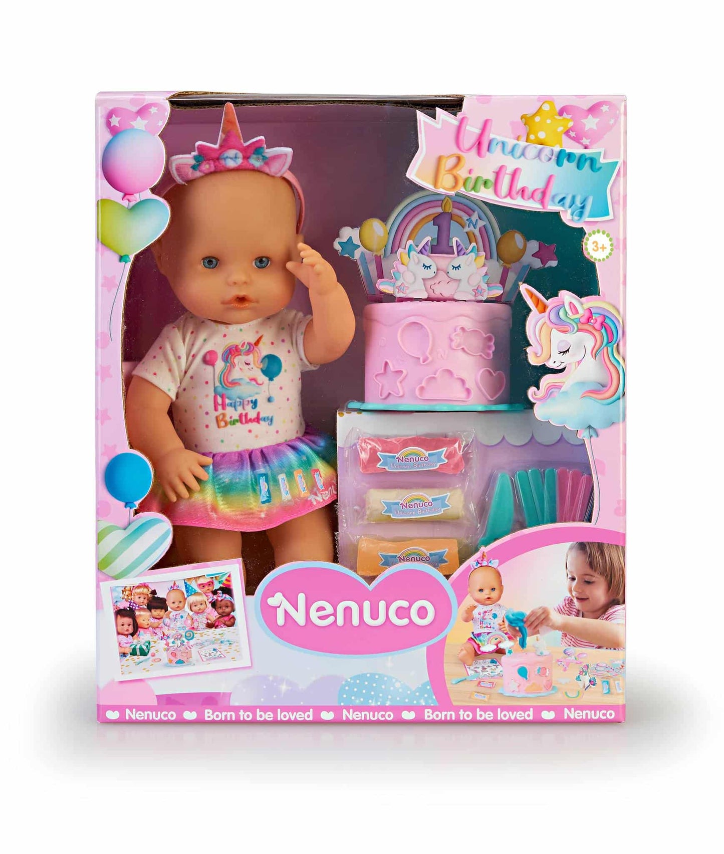 Nenuco Babypop Unicorno di circa 35 cm