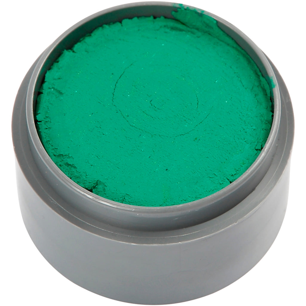 Pittura per il viso Grimas, verde, 15 ml 1 scatola