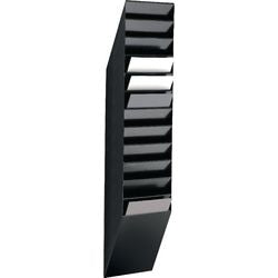 Porta folletos durable flexiboxx 12 a4 negro