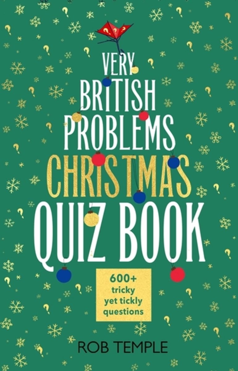 Quiz sulla conoscenza: il libro dei quiz di Natale sui problemi molto britannici