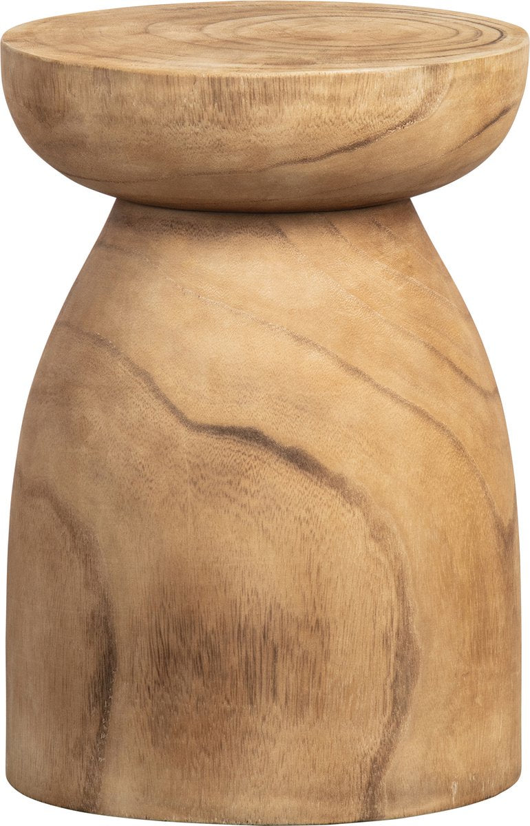 Taburete bink de madera - madera - natural - 40x28x28