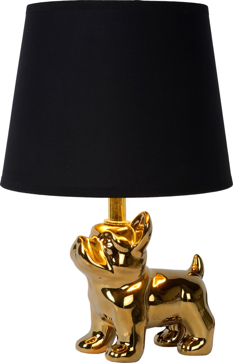 Lucide extravaganza sir winston - tafellamp - 1xe14 - goud