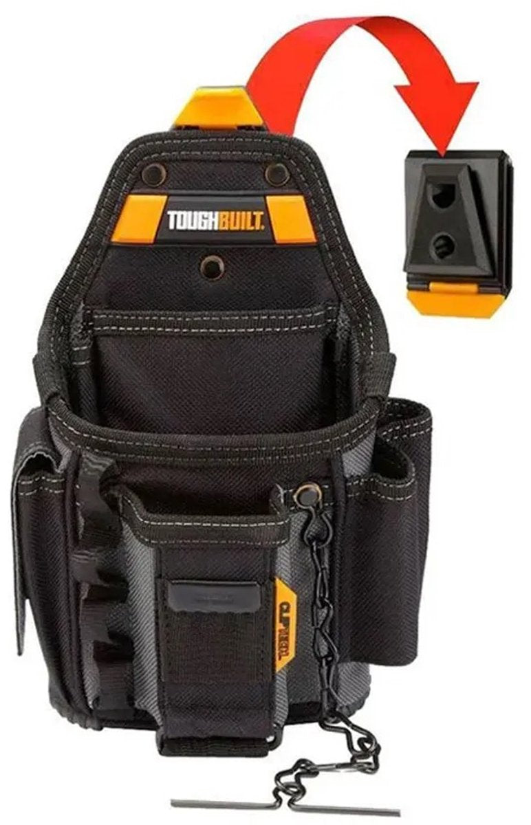 Borsa portautensili per elettricisti Toughbuilt TB-CT-34 nera