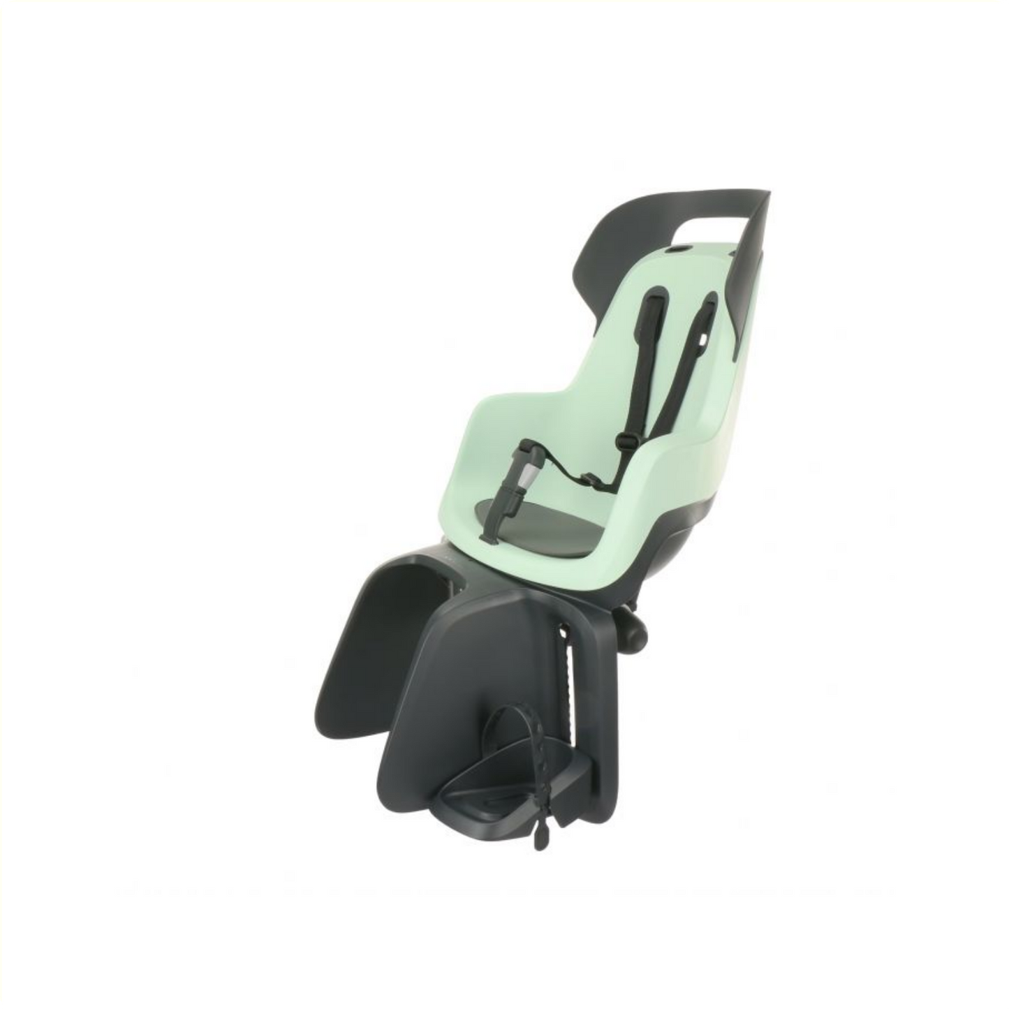 Bobike Go Rs Rs Asiento trasero con modo de suspensión. Color: Marshmallow Mint, Montaje de draging