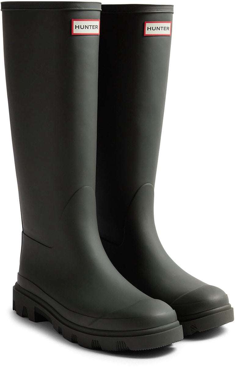Botas de lluvia unisex Hunter downpour tall boot - verde oscuro