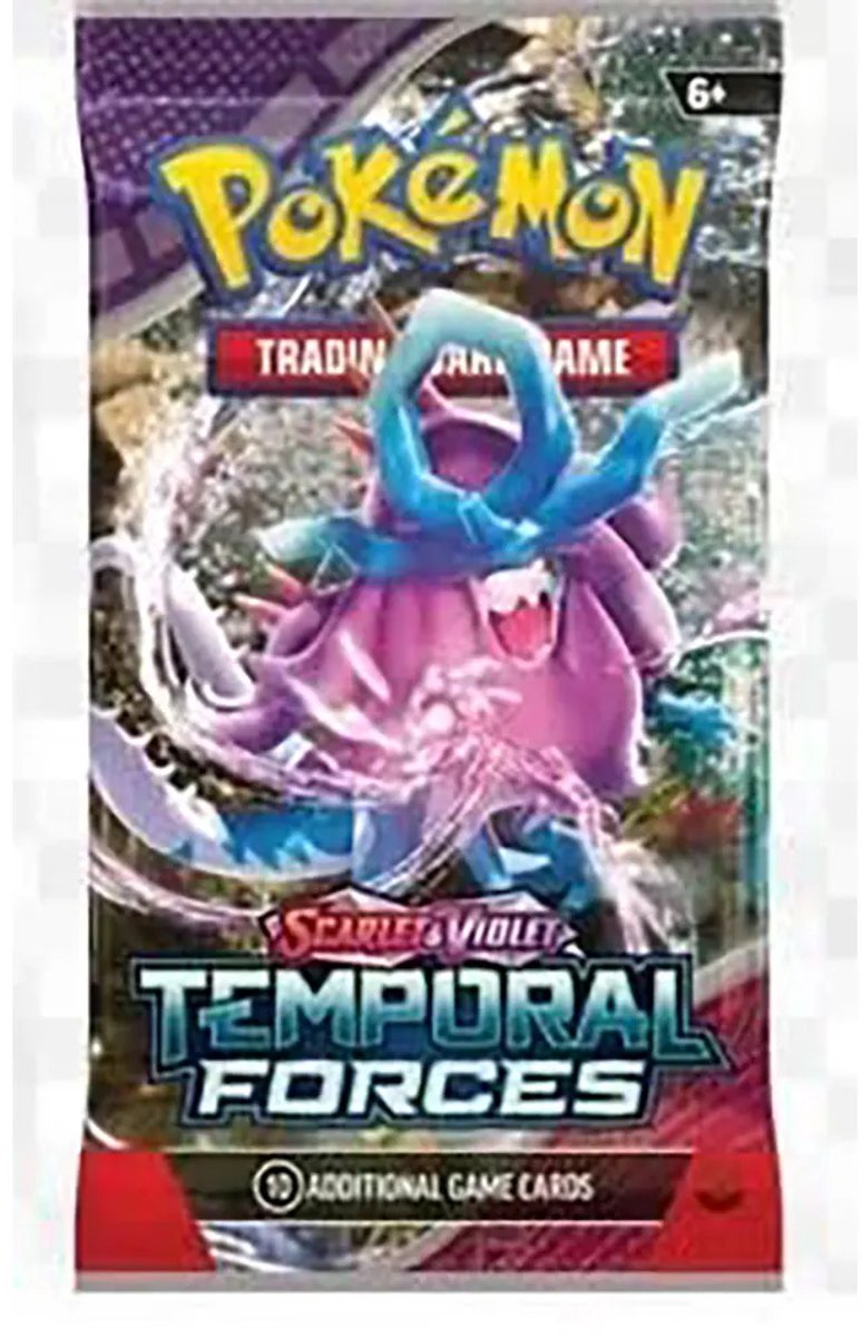Pokémon - mezza scatola di buste delle forze temporali (inglese)