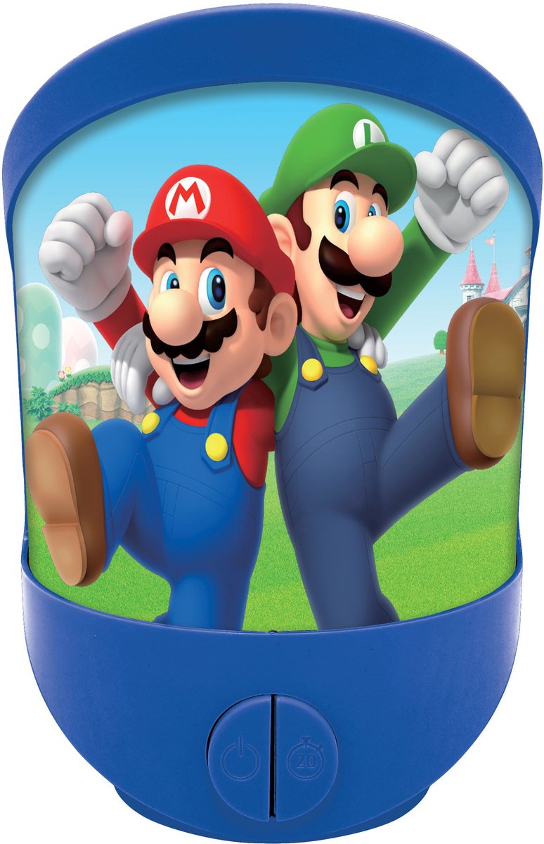 Lampada notturna da tavolo Lexibook Super Mario