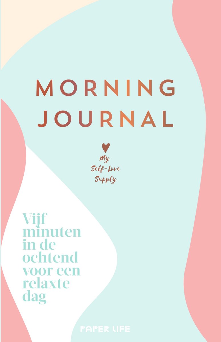 Diario de la mañana de la vida en papel