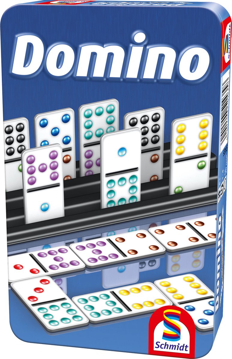 Schmidt ® - domino - gioco da tavolo classico - gioco per famiglie - da 6 anni - 2-4 giocatori - gioco da viaggio