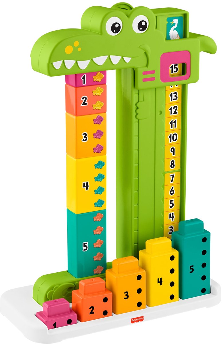 Fisher-price - l'alligatore aggiunte-giocattoli didattici jct13