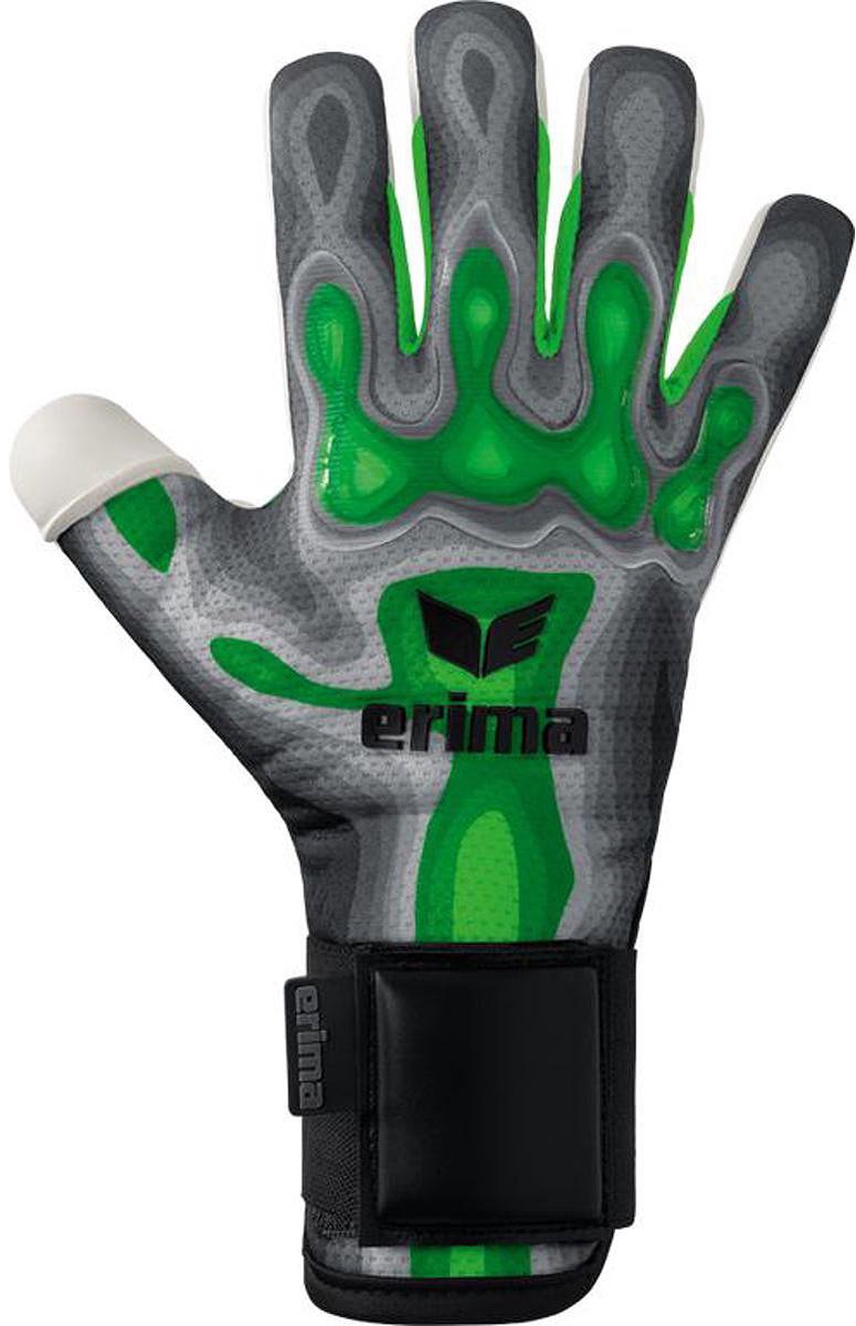 Guantes de portero Erima flex-ray match eco - gris verde | tamaño: 12