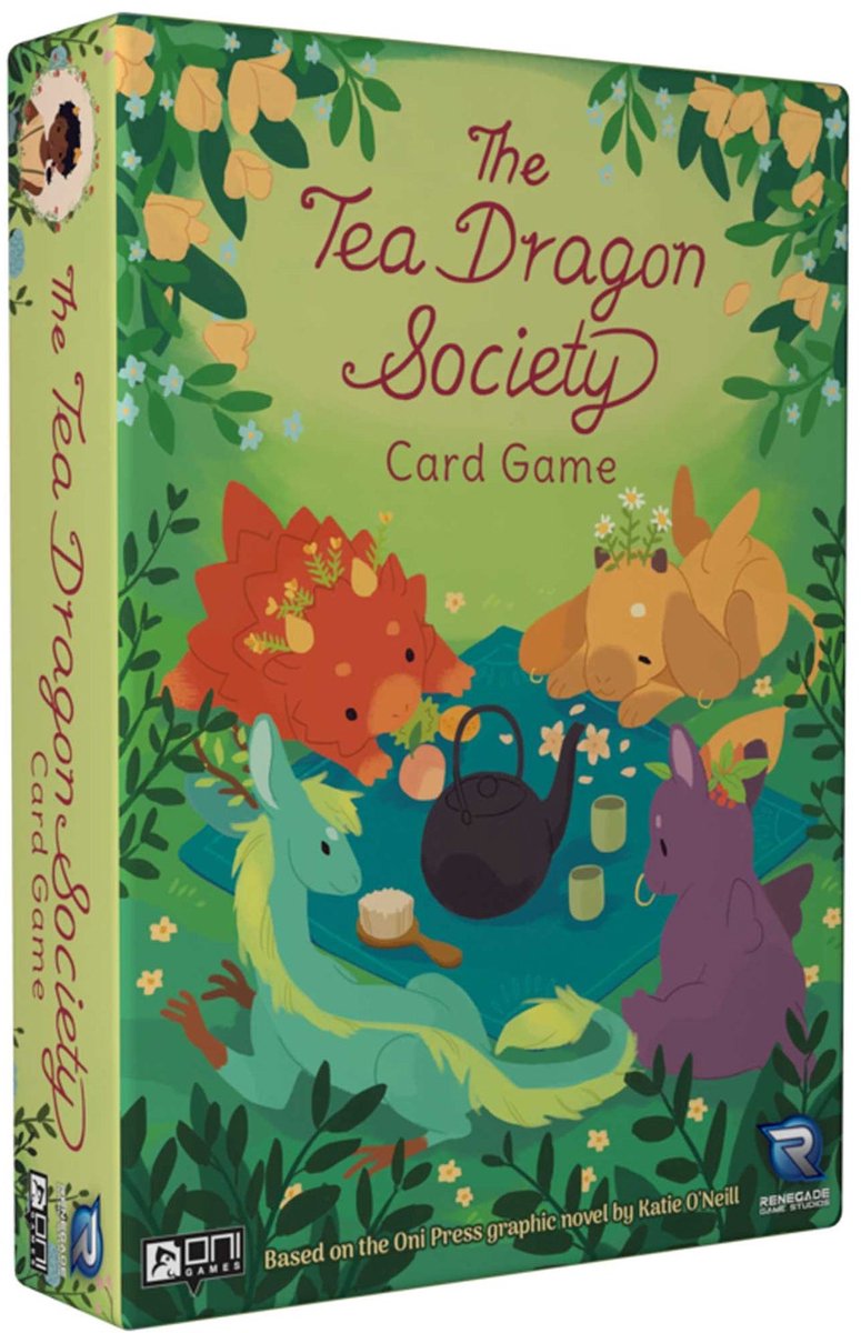 Renegade Game Studios The Tea Dragon Society - gioco di carte - edizione inglese - fantasioso gioco per famiglie -