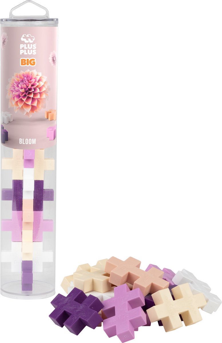 Plus plus tube Bloom big plus-plus: 15 piezas (3492)