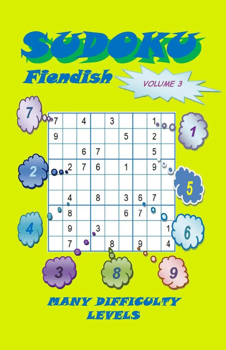 Sudoku fiendish, volume 3