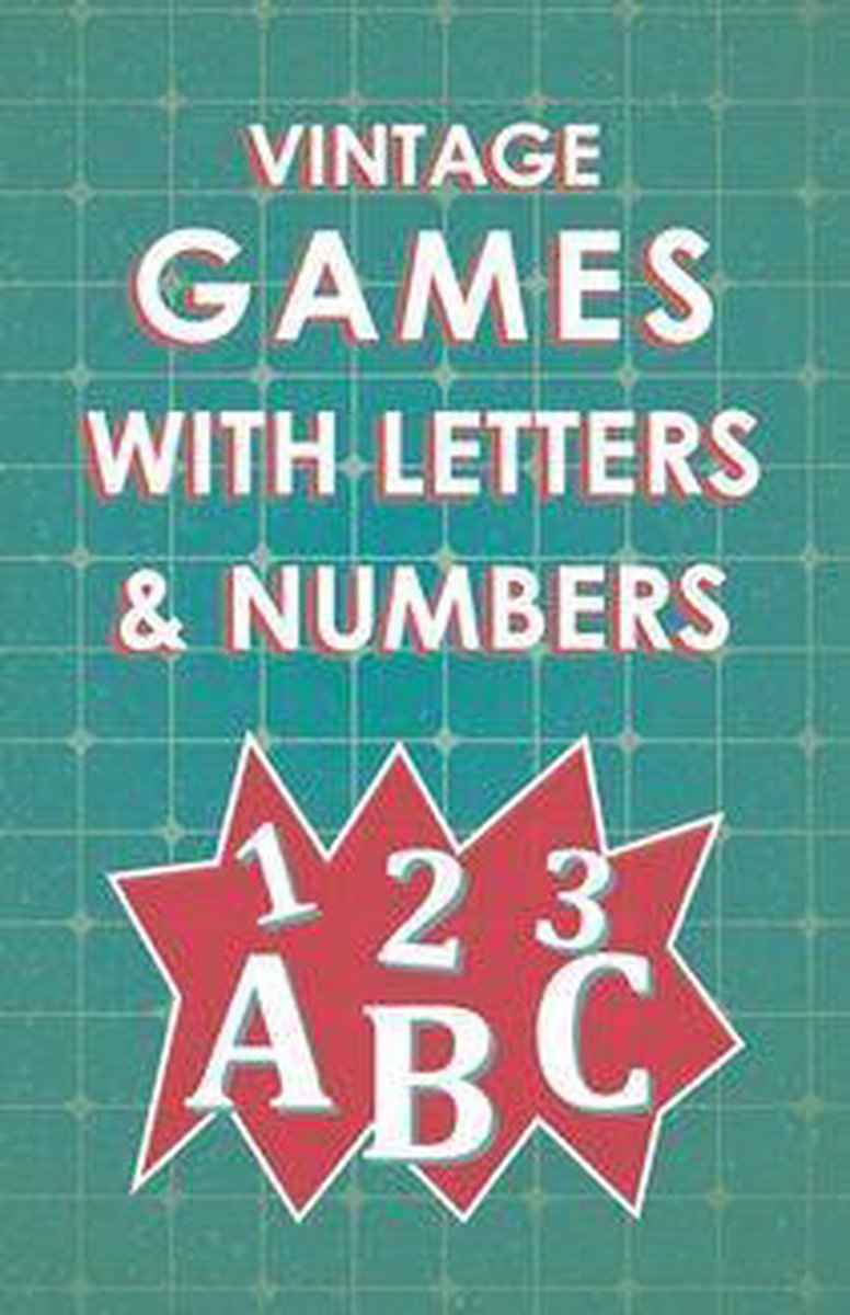 Juegos antiguos con letras y números.