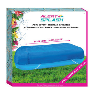 Alerta de alerta de la cubierta de la piscina 305x183x46 cm