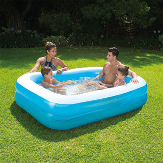 Piscina onde estive 2 sugli anelli trasparenti 200 x 150 x 51 cm