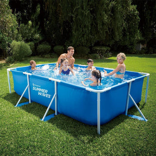 Piscina de olas de verano Marco pequeño 300 x 200 x 75 cm